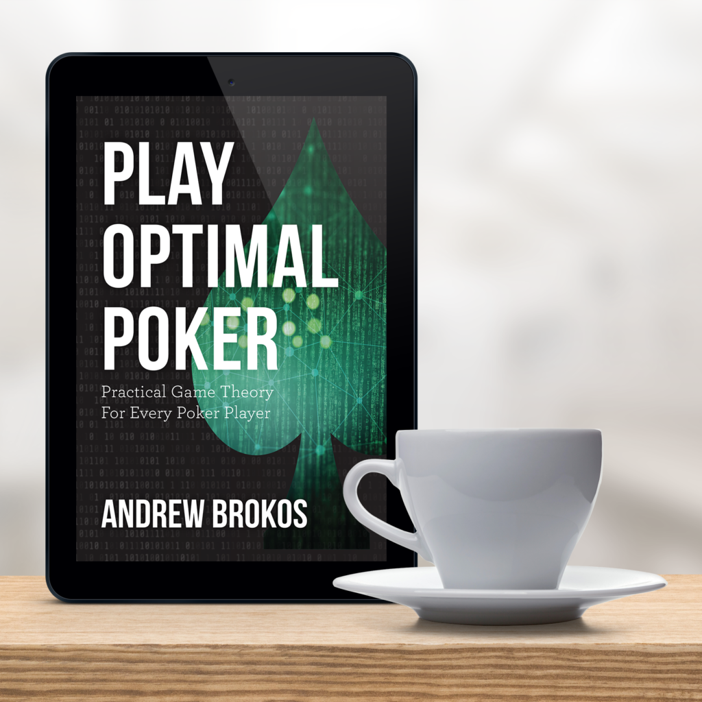 machines poker tournament optimal play